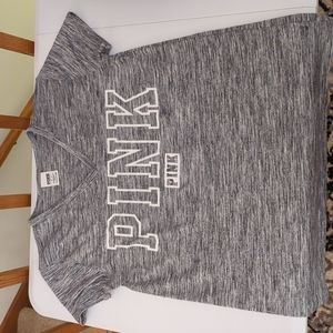 PINK Gray T-shirt
